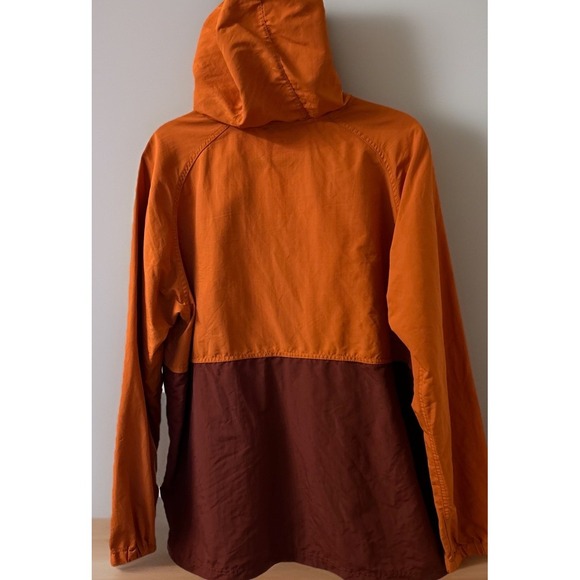 LL Bean Jacket Mountain Colorblock Anorak Hooded Windbreaker 1/2 Zip Women's XL - Picture 4 of 6
